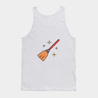 witch's broom Tank Top